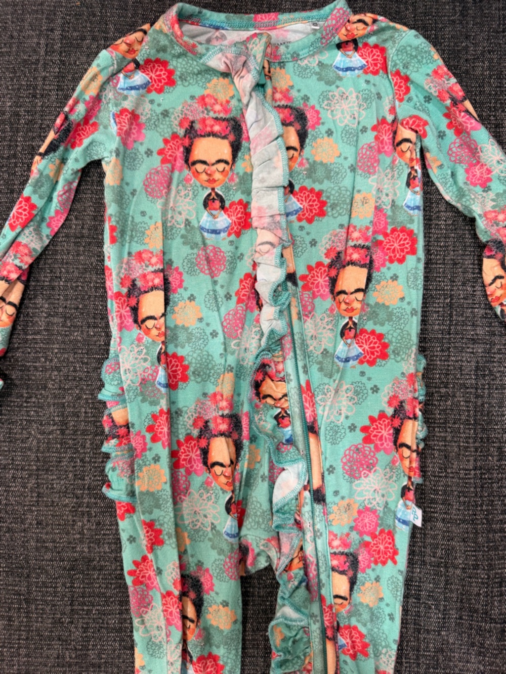 Posh Peanut Frida Ruffle Pajama